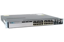 WS-C3750X-24T-L CISCO CATALYST 3750X 24-PORT 1GB RJ-45 ETHERNET SWITCH
