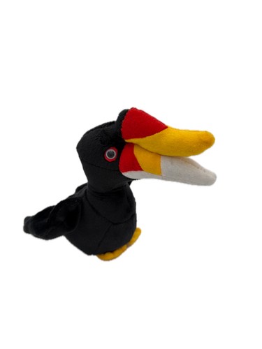 Peluche oiseau rhinocéros - peluche,