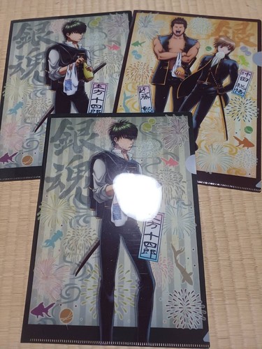 Gintama clear file piece - file, 3-piece