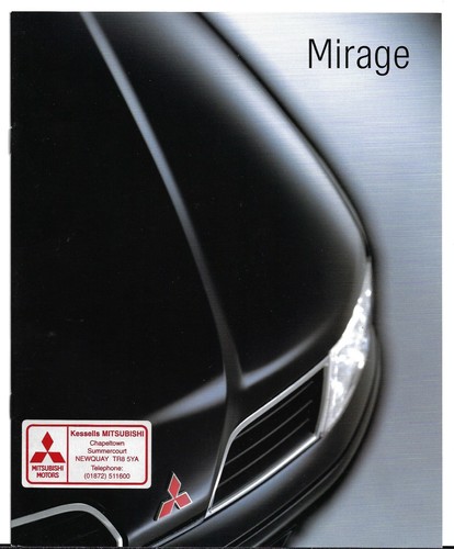 Mitsubishi carisma mirage 8 - mirage, 1.8