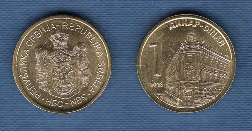 Serbie dinar 2013 sup - 1,