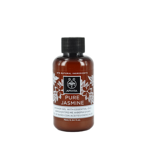 Mini gel douche - apivita, pur