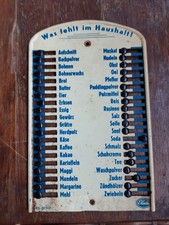 ANCIEN AIDE MEMOIRE COURSE MENAGERE EN ALLEMAND