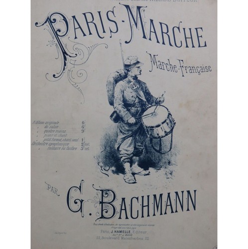 Bachmann georges paris marche - georges, paris-marche