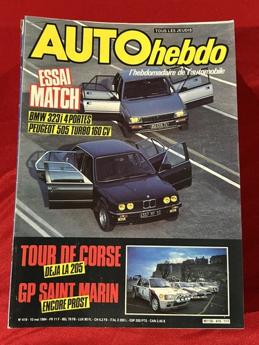 Auto hebdo autohebdo 419 - hebdo, 10