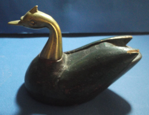 Ancien canard décoratif - , en