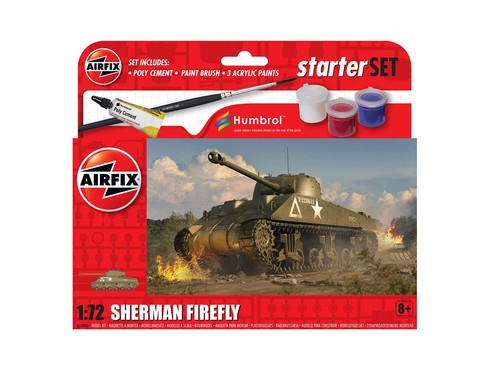 Airfix sherman firefly model - -,
