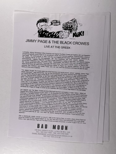 Jimmy page the black crowes - page, &