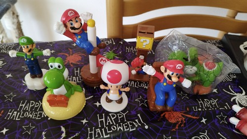 Lot figurine super mario - mario, bros