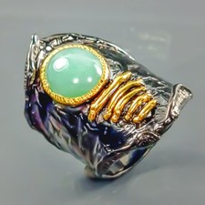 Bague pierre précieuse en