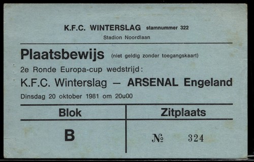 Billet 1981 kfc - 1981, vs
