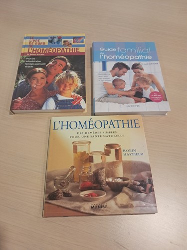 Lot livres sur - lot, homeopathie