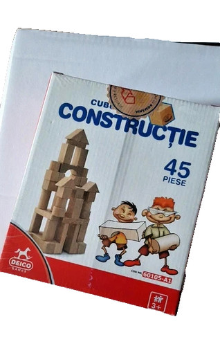 Jeu construction bois - en,