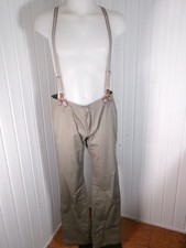 Salopette chino coton kaki