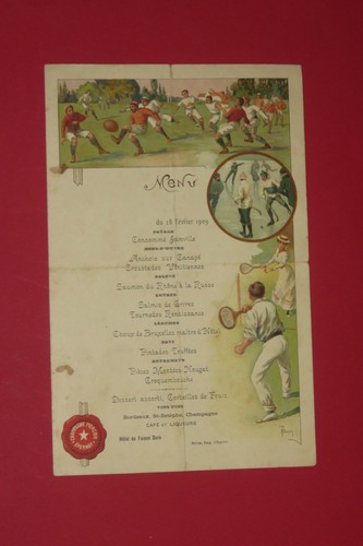 Menu hôtel du faisan - l'hôtel,