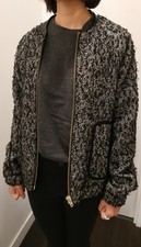 Veste Teddy en Tweed - XS -