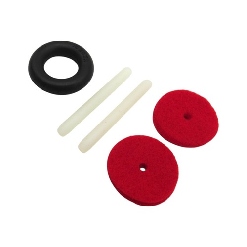 Press spool pin - in,
