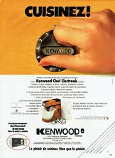 Publicité Advertising 099  1978  le Kenwood chef electronic