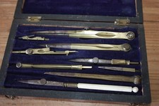 Coffret boite compas - boite, à