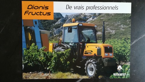 Brochure tracteur renault - brochure,
