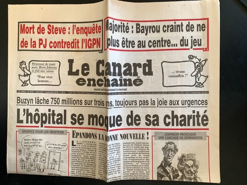Canard enchaîné - canard,