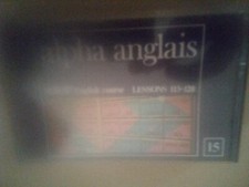 k7 cassette audio alpha anglais n°15