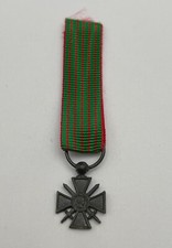 Réduction. Miniature. Croix de Guerre 1914-1918 (L226)