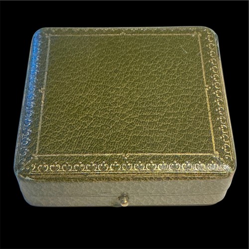 Ancien ecrin vert - vert, or