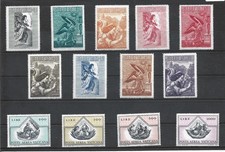 Lot de 2 Séries complète Poste Aérienne  1956 + 1971 neufs  XX   voir descriptif