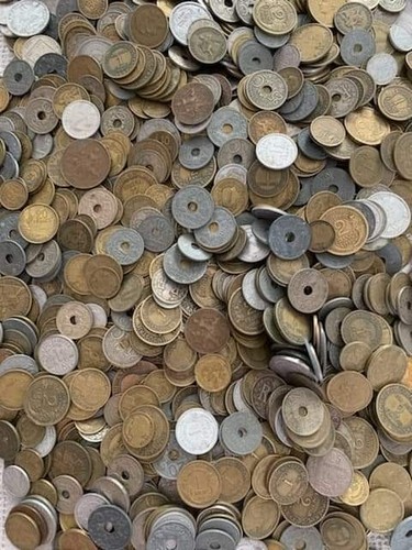 Lot 500 pièces monnaie - 500,