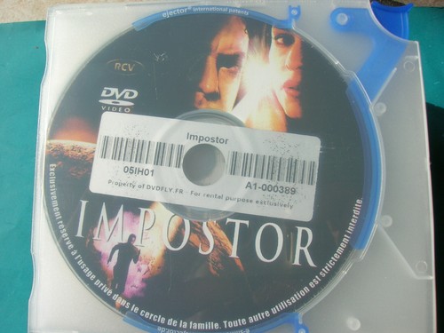 Dvd boitier slim impostor - dvd,