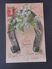 CPA Doux Souvenir - Fer à cheval