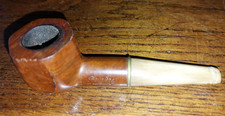 Pipe droite Bruyère Garantie avec tuyau en corne