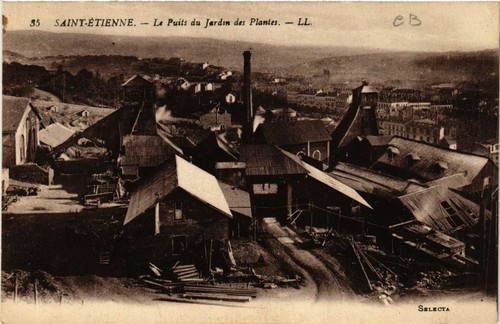 Cpa étienne puits du - st-Étienne, le
