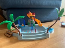 Playmobil - 4858 - Jeu de Construction - Piscine avec Toboggan