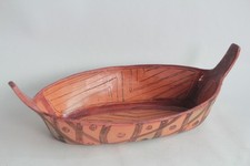 Plat terre cuite amérindien