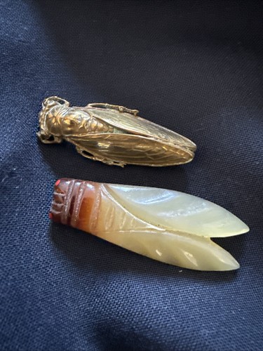 Broches vintage cigales - cigales, ref