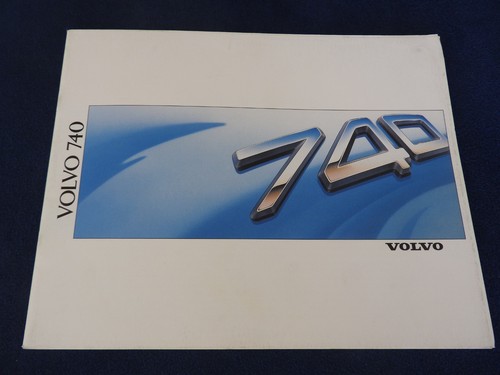 Catalogue volvo 740 1988 - catalogue,