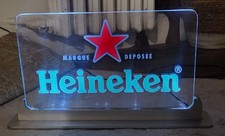 Superbe Enseigne lumineuse de bar - bière Heineken - bistrot pub