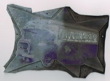 Ancienne plaque imprimerie - ancienne,