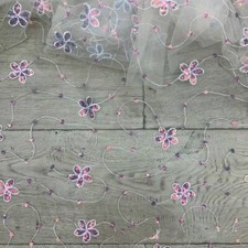 Maille Sequin Tissu Dentelle