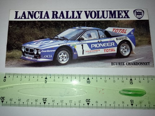 Autocollant pub lancia rally - autocollant,