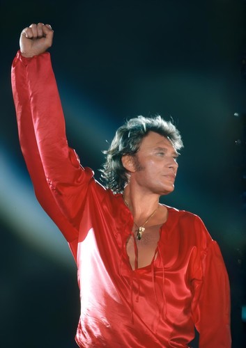 Photo johnny hallyday - a4,