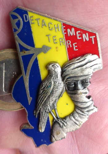 Insigne detachement terre - detachement,