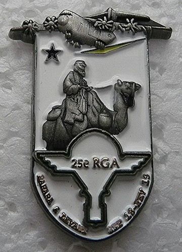 Pin militaire 25 - du,