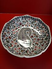 GIEN ancien grand plat, coupe