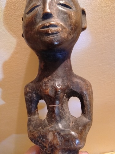Ancienne statuette africaine - statuette,