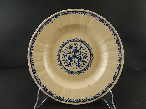 Antique 1875 assiette creuse - antique,