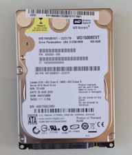 Disque Dur 2,5' WESTERN DIGITAL 160GO - SATA - OCCASION - TRES BON ETAT.