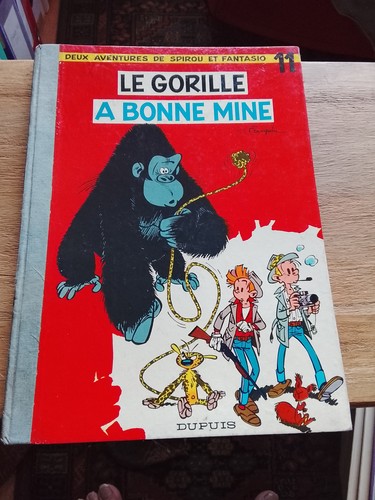 Spirou gorille bonne mine - spirou, a